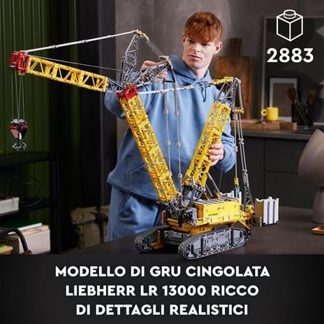 lego 42146 technic gru cingolata liebherr lr 13000 LEGO 