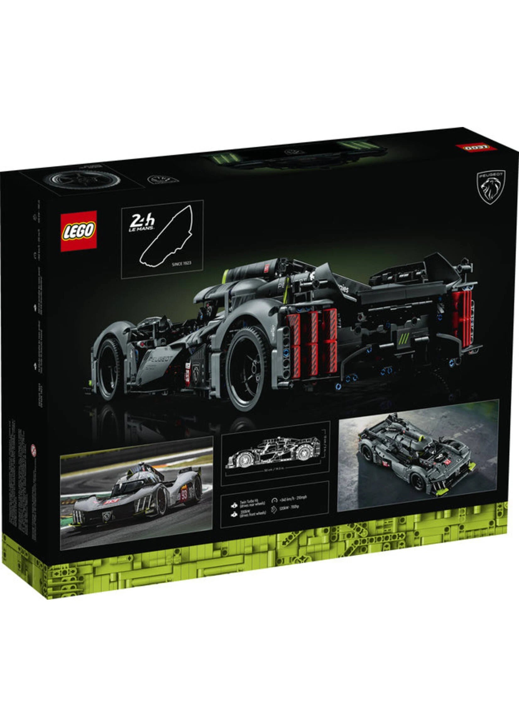 Lego 42156 Peugeot 9x8 24h Le Mans Giocattolo LEGO 
