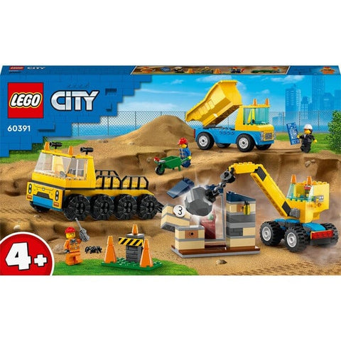 Lego 60391 Camion Da Cantiere E Gru LEGO 