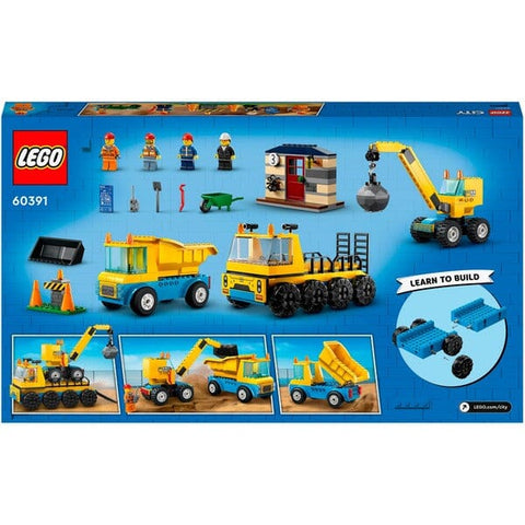 Lego 60391 Camion Da Cantiere E Gru LEGO 