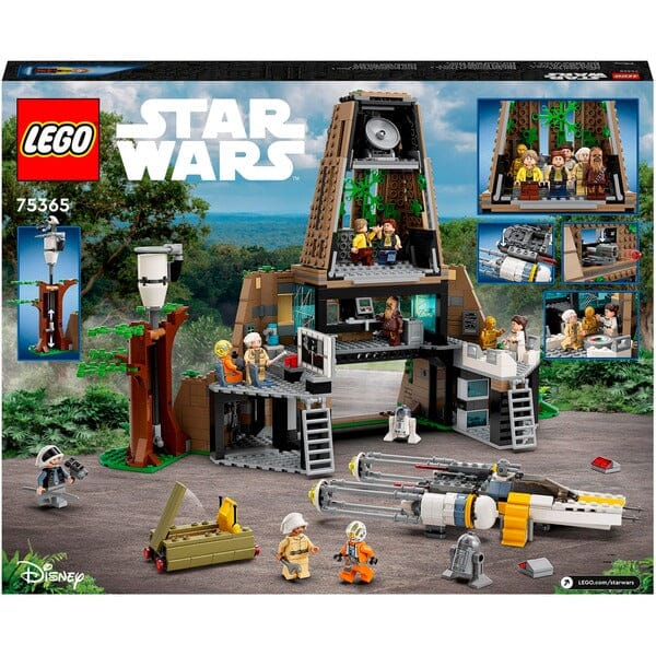 Lego 75365 Base Ribelle Su Yavin Star Wars toysvaldichiana.it 