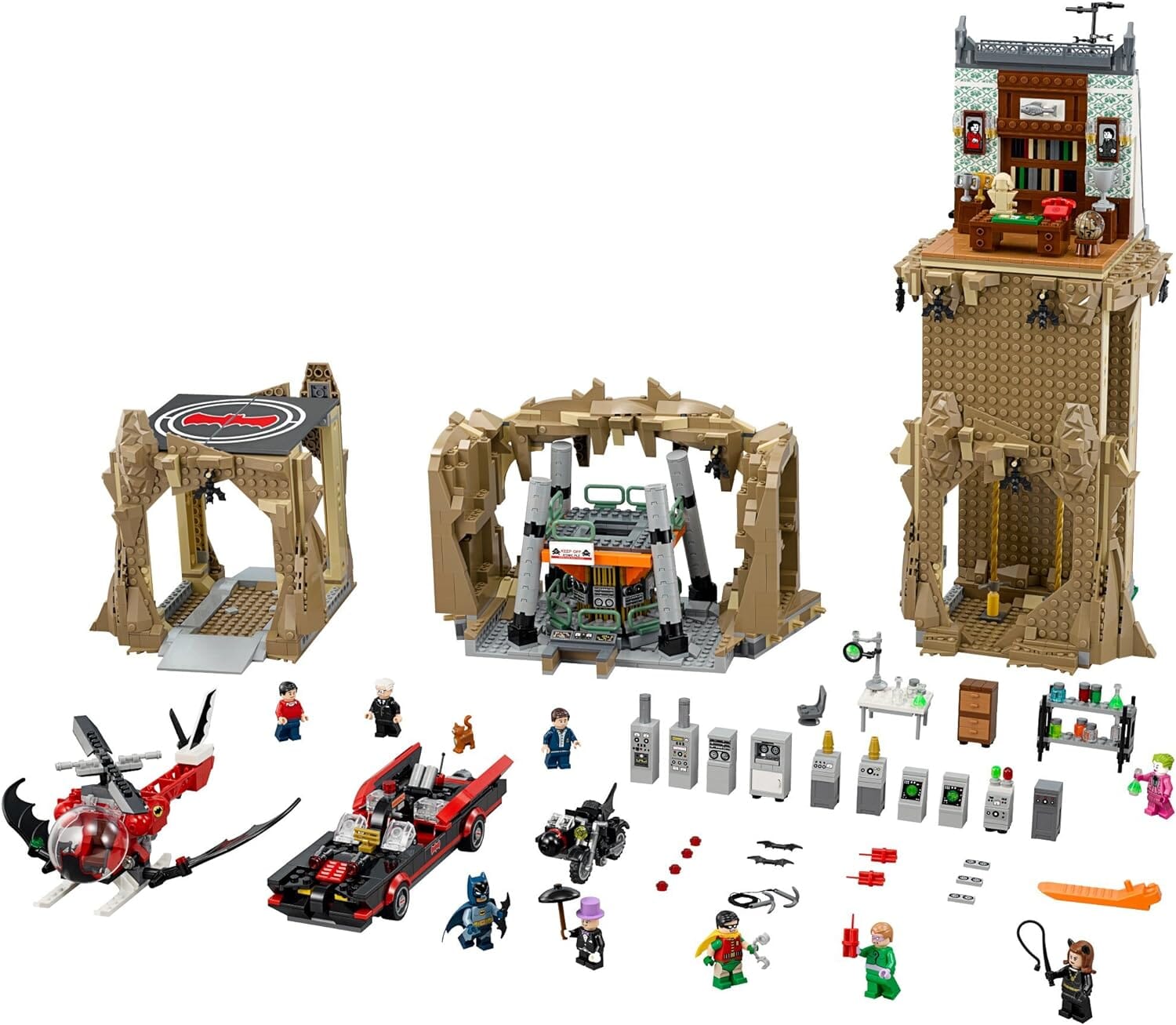 LEGO 76052 DC Comics Super Heroes Batman Classic TV Series - Batcave LEGO 