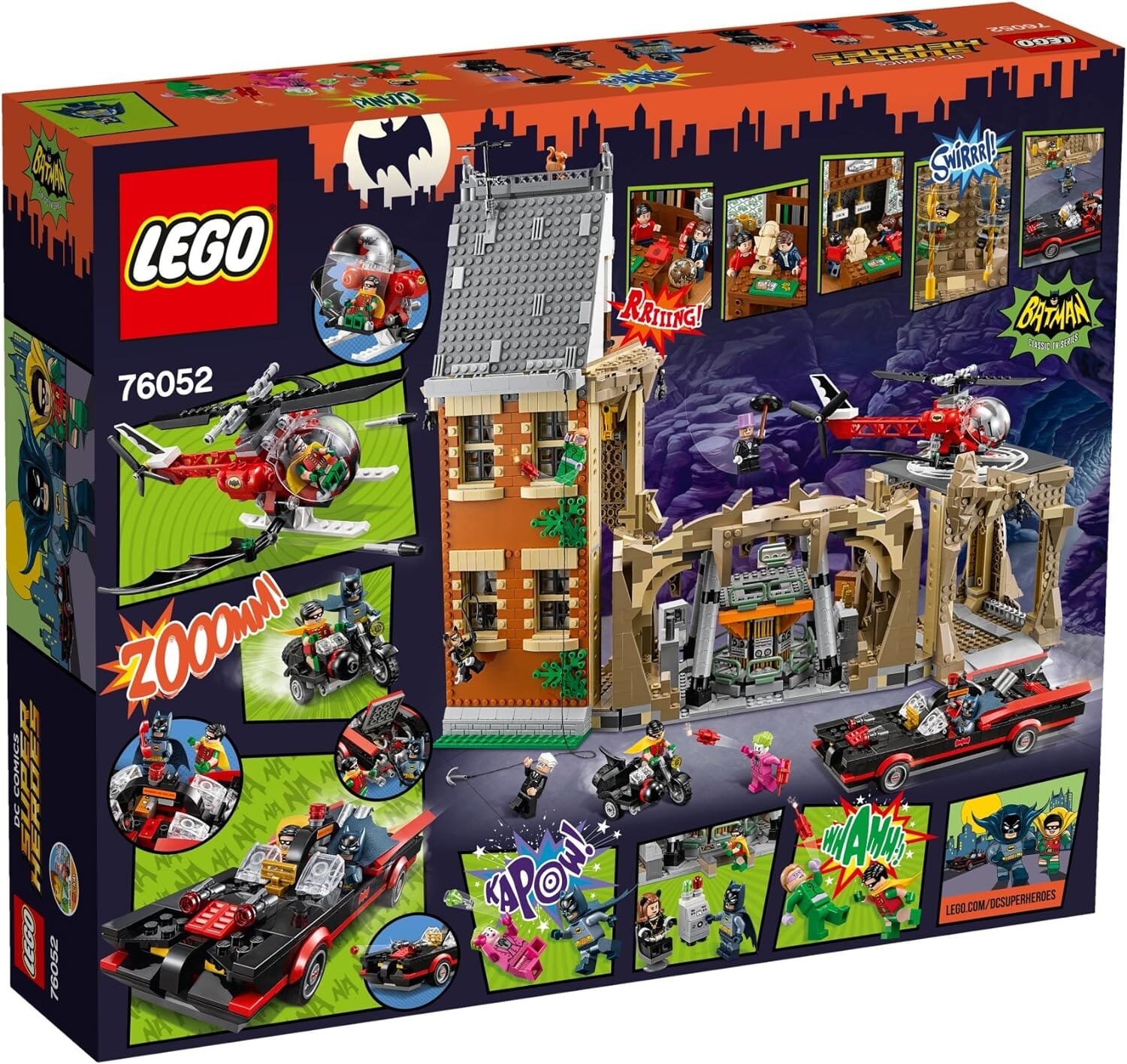 LEGO 76052 DC Comics Super Heroes Batman Classic TV Series - Batcave LEGO 