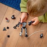 LEGO 76276 VENOM MECH ARMOUR VS MILES LEGO 