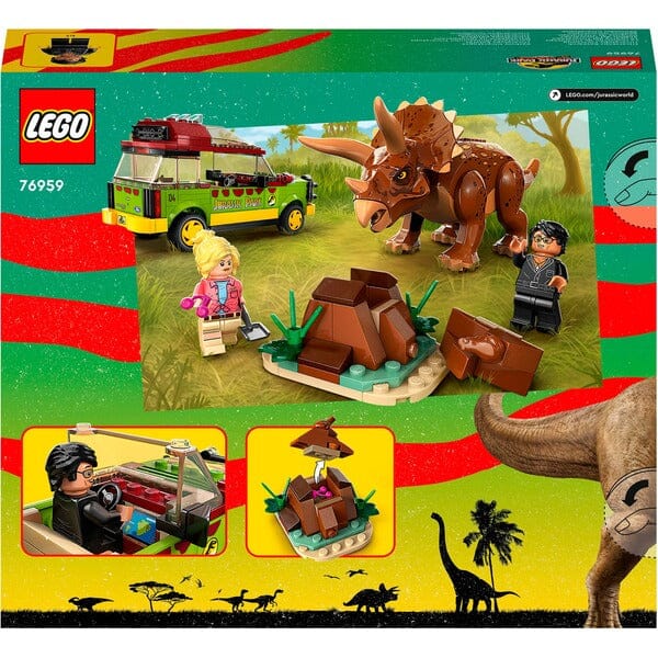 Lego 76959 La Ricerca Del Triceratopo toysvaldichiana.it 