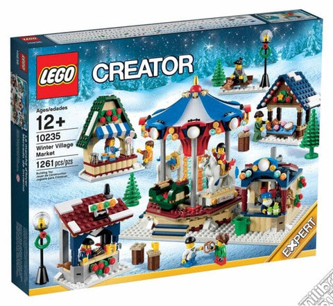 LEGO CREATOR EXPERT 10235 WINTER VILLAGE MARKET SPECIALE COLLEZIONISTI toysvaldichiana.it 