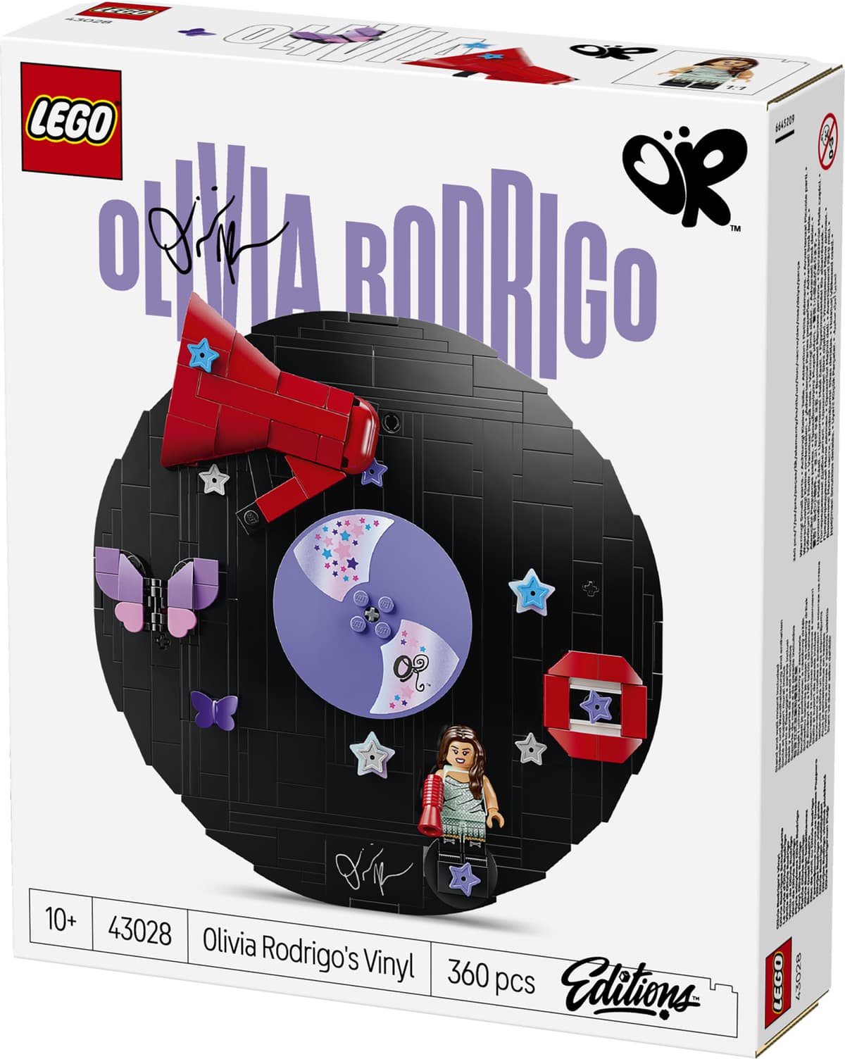 LEGO Editions 43028 Il Vinile di Olivia Rodrigo