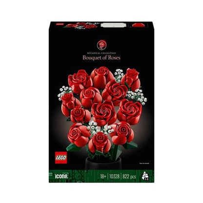 LEGO Icons 10328 Bouquet di Rose Set Fiori Finti LEGO 