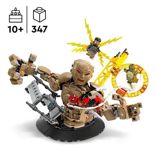 LEGO Marvel 76280 Spider-Man vs. Uomo Sabbia LEGO 