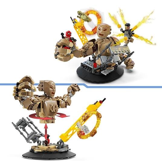 LEGO Marvel 76280 Spider-Man vs. Uomo Sabbia LEGO 