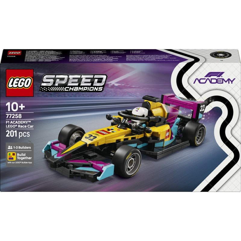 LEGO Speed Champions 77258 Auto da Corsa F1 ACADEMY