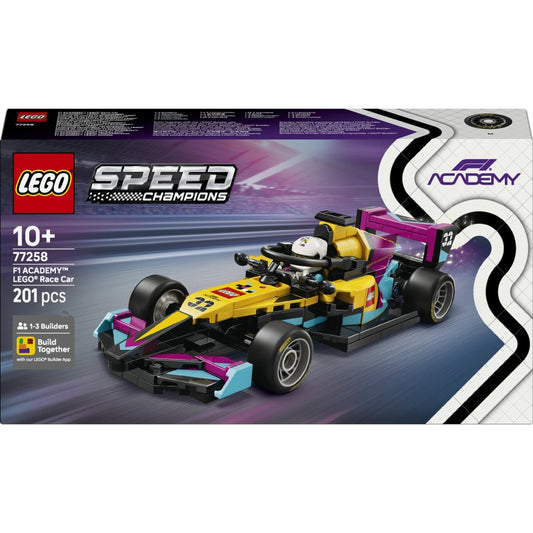 LEGO Speed Champions 77258 Auto da Corsa F1 ACADEMY