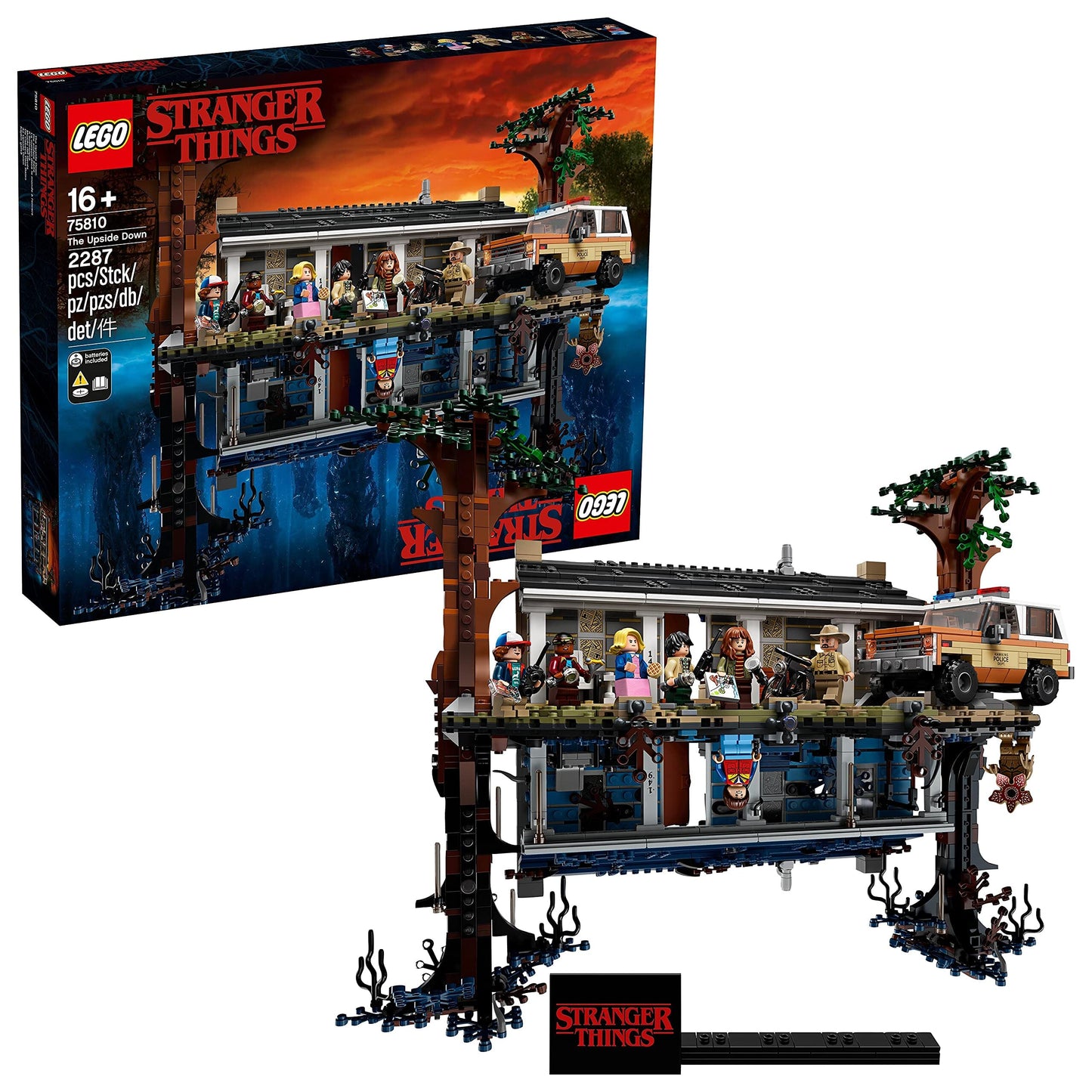 LEGO Stranger Things (75810). Il Sottosopra LEGO 