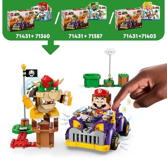 LEGO Super Mario 71431 Pack di Espansione Il Bolide LEGO 