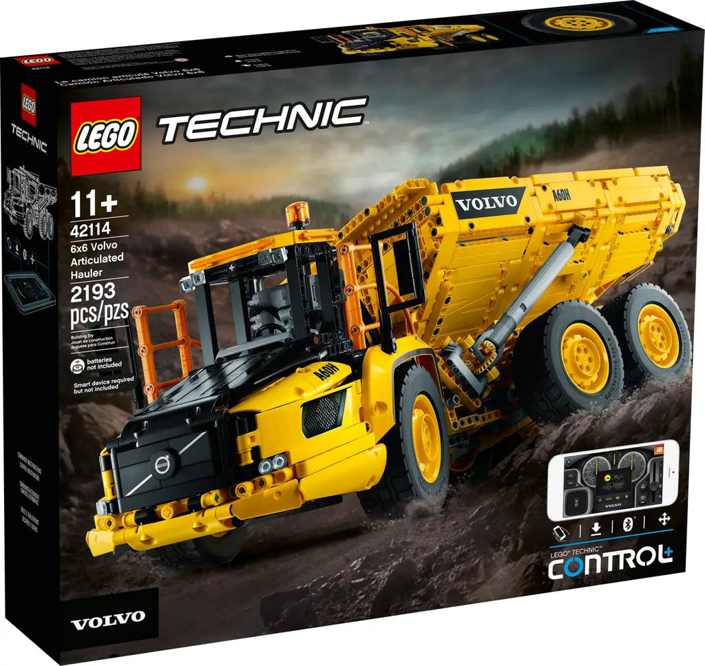 LEGO Technic 42114 6x6 Volvo - Camion Articolato, Veicolo Telecomandato LEGO 