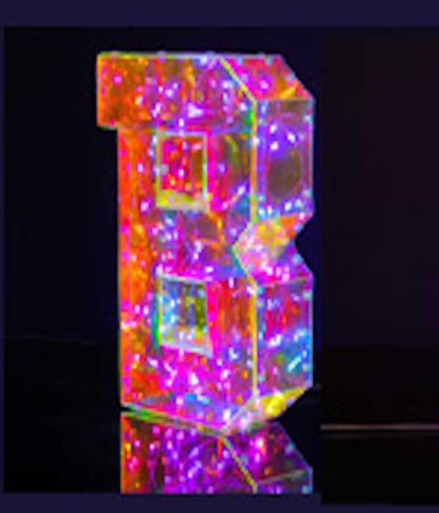 Lettera B Luminosa A Led I Total toysvaldichiana.it 
