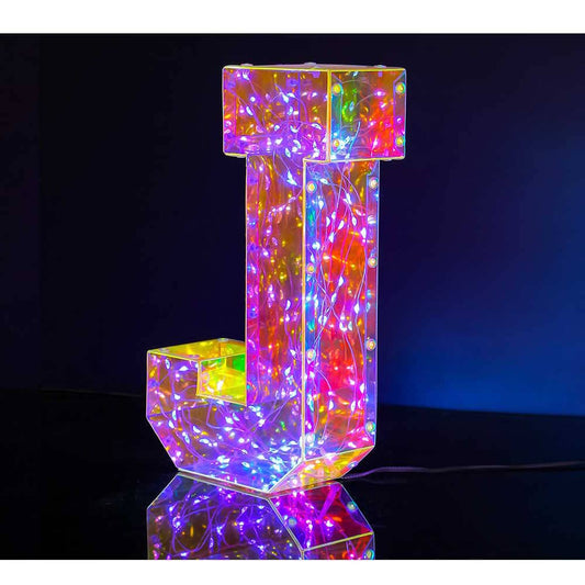 Lettera J Luminosa A Led I Total toysvaldichiana.it 