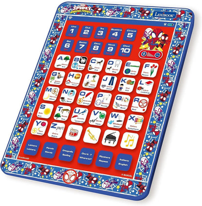 Lexibook - Tablet Spiderman toysvaldichiana.it 