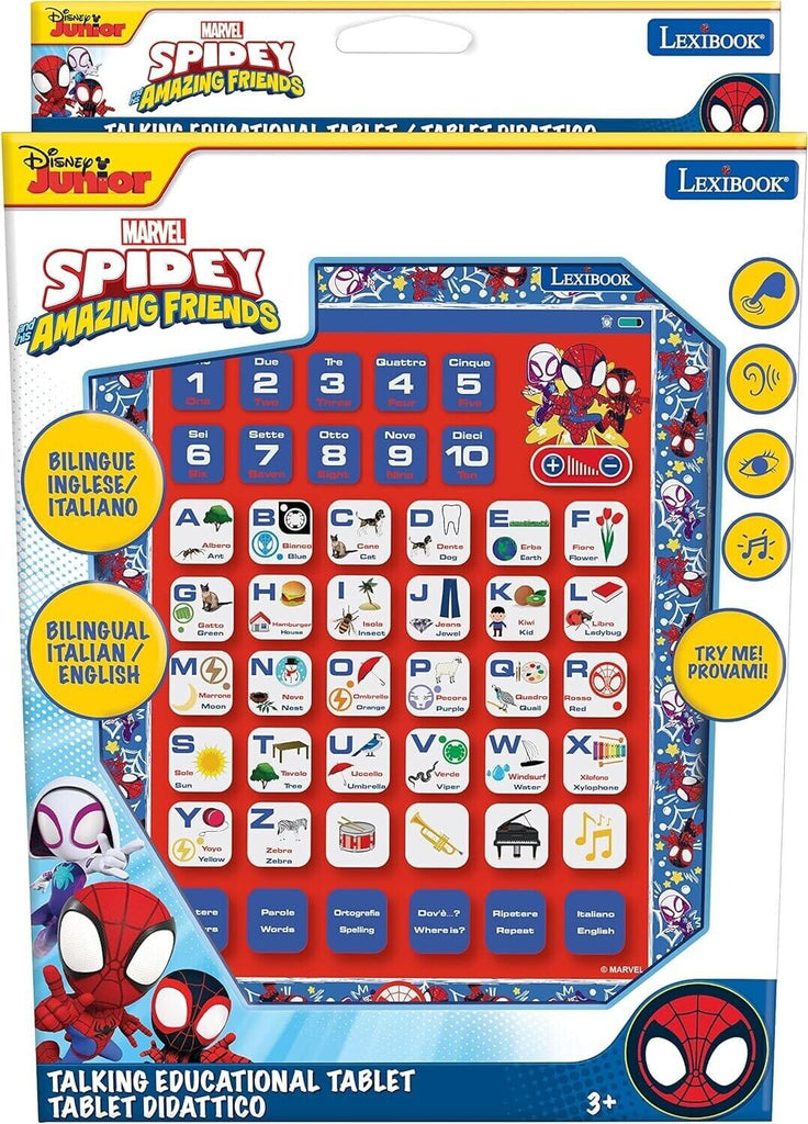 Lexibook - Tablet Spiderman toysvaldichiana.it 