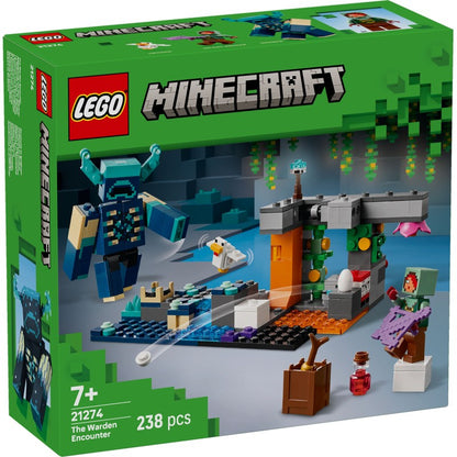 Lego 21274 minecraft incontro con sorvegliante