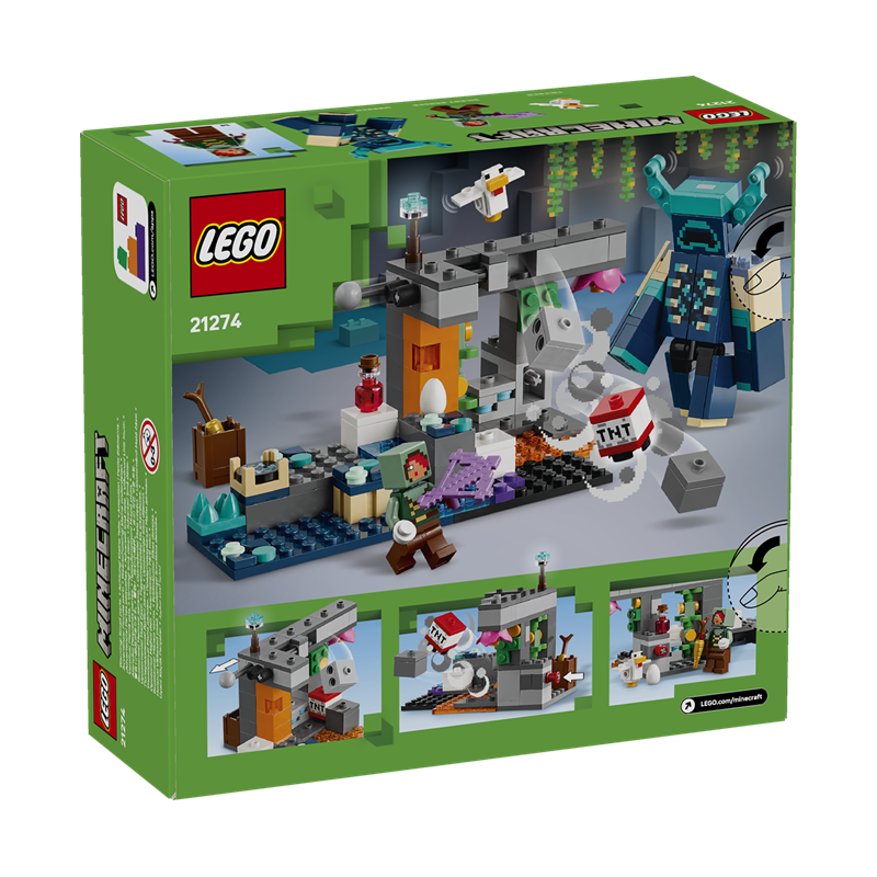Lego 21274 minecraft incontro con sorvegliante