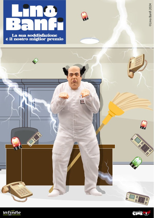 Lino Banfi La Sua Soddisfazione è il Nostro Miglior Premio Cine-Mini PVC 10 cm