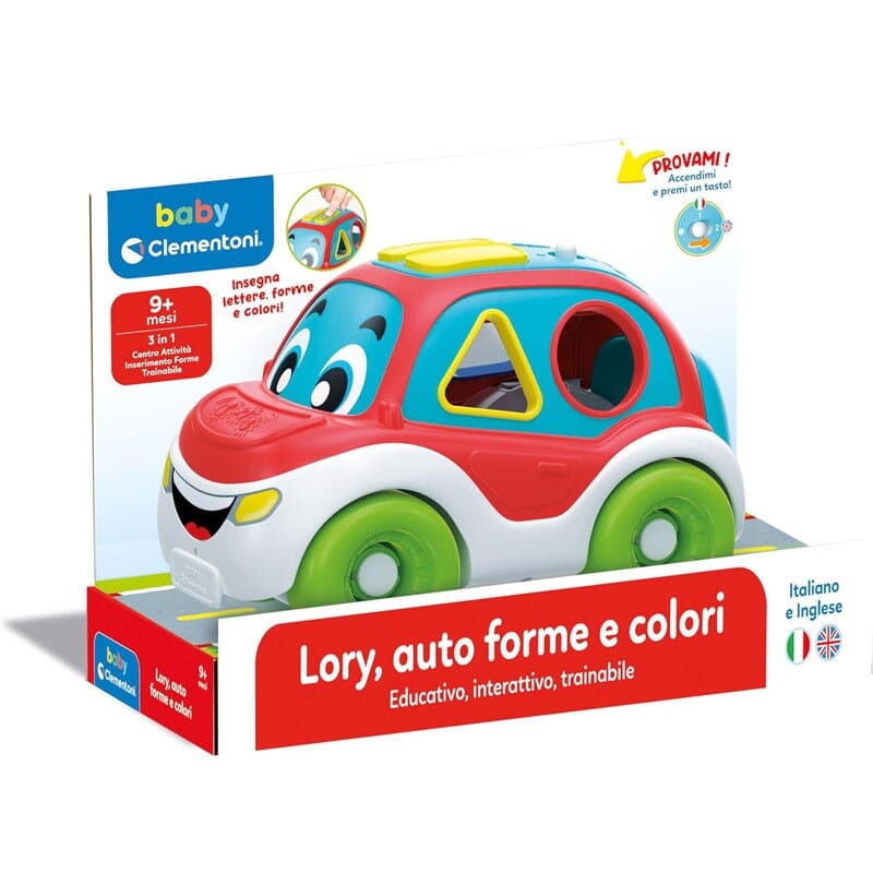 lory Auto Forme E Colori 3 In 1 CLEMENTONI 