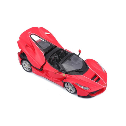 Bburago Ferrari Race&Play - Ferrari LaFerrari Aperta, rossa - 1:24