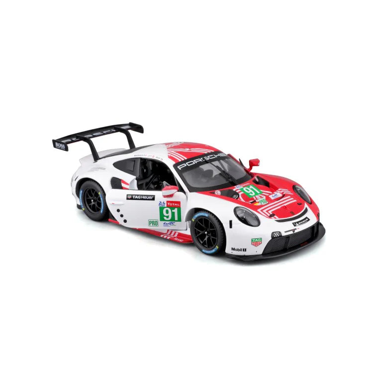 Bburago Race - Porsche 911 RSR LM (2020) #91, rossa - 1:24