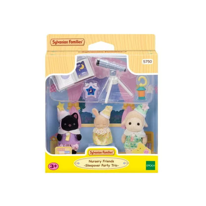 5750 Sylvanian Families - Amici dell'asilo: trio Pigiama Party