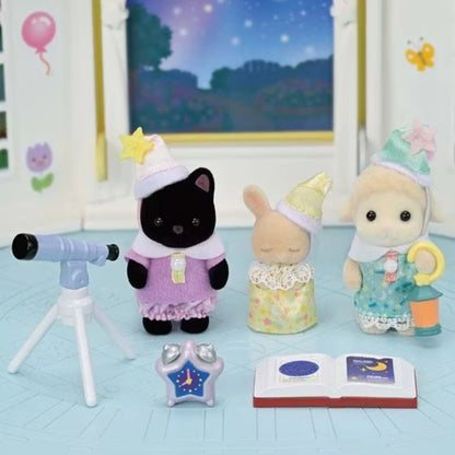 5750 Sylvanian Families - Amici dell'asilo: trio Pigiama Party