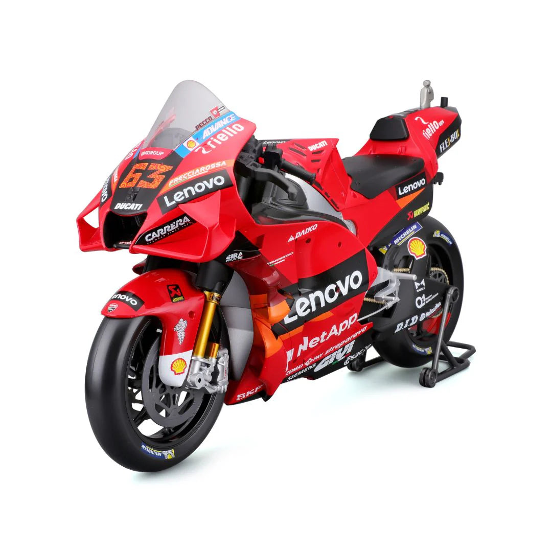 Bburago Maisto -Ducati Desmosedici (GP 2022) #63 Bagnaia - 1:6