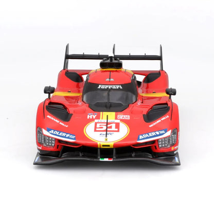 Bburago Racing Ferrari 2023 Le Mans Hypercar 499P #51 - Scala 1:24