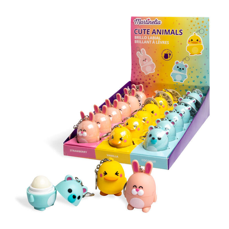 Martinelia World Animals Balsamo Labbra Keychai