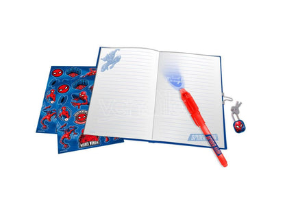 Marvel Spiderman Diario + Magic Pen Bambino