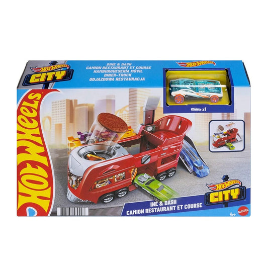 Mattel FJN34 Hot Wheels Dine & Dash Playset