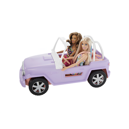Mattel GXD66 Barbie Set motoscafo e auto con 2 Barbie e accessori a tema