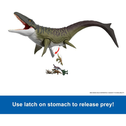 Mattel JGB51 Jurassic World Rebirth Mosasauro Super Colossale