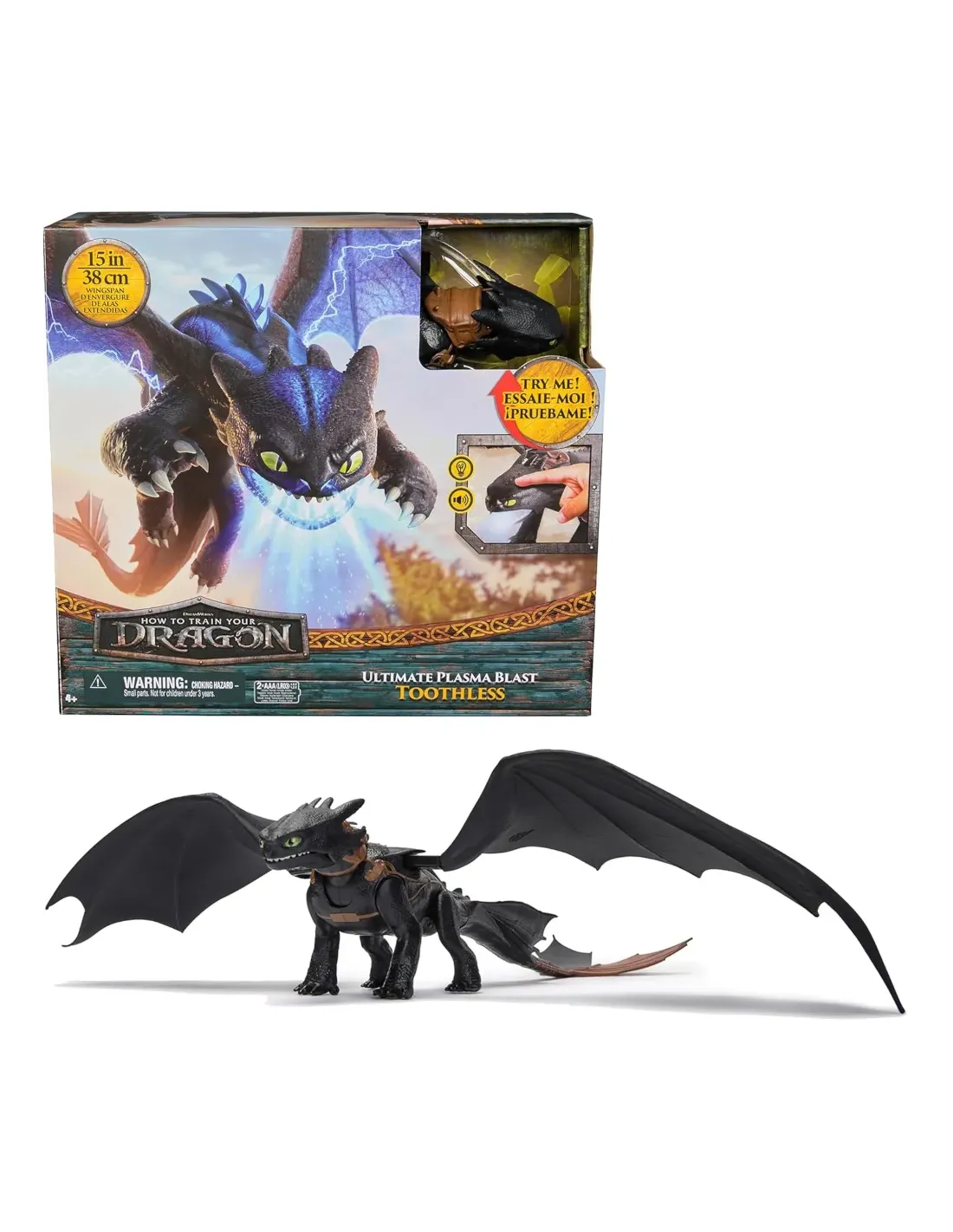 SPINMASTER Dragons Sdentato Sputafuoco