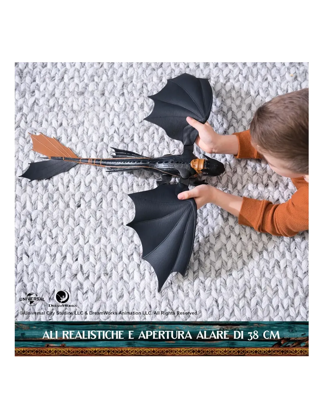 SPINMASTER Dragons Sdentato Sputafuoco