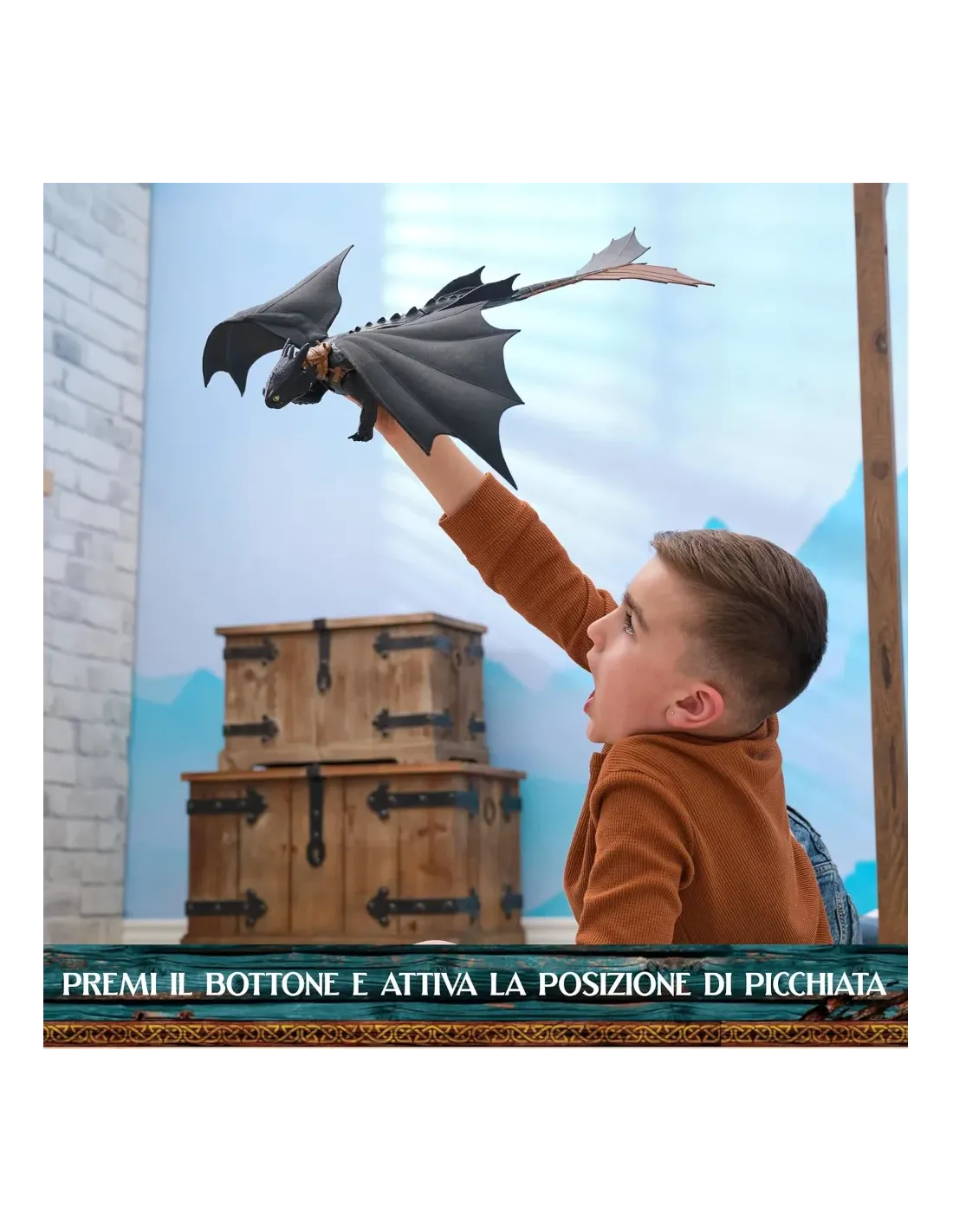 SPINMASTER Dragons Sdentato Sputafuoco