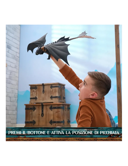 SPINMASTER Dragons Sdentato Sputafuoco