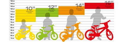 Bicicletta 16 Marvel Spiderman Disney ufficiale per bambino con rotelle