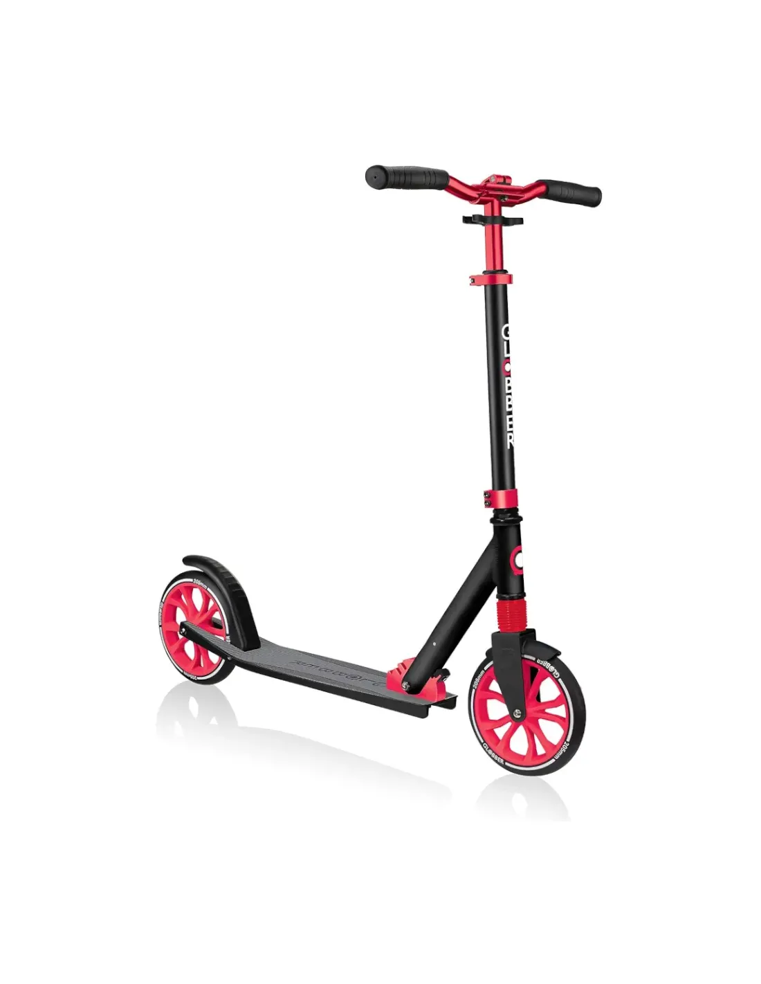 Globber - NL 205 - Black-New Red MONOPATINO