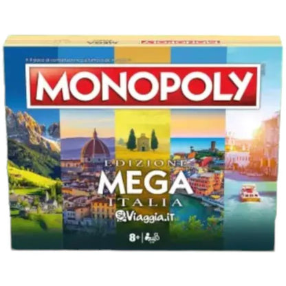HASBRO MONOPOLY - EDIZIONE MEGA - ITALIA - SI VIAGGIA.IT