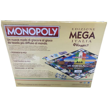 HASBRO MONOPOLY - EDIZIONE MEGA - ITALIA - SI VIAGGIA.IT