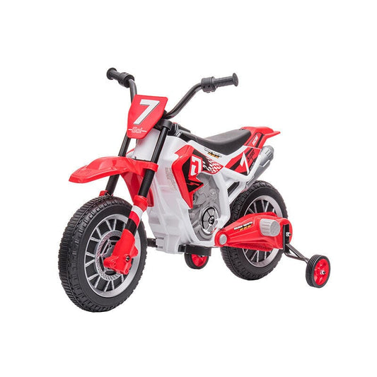 Moto Cross Rosso 12v toysvaldichiana.it 