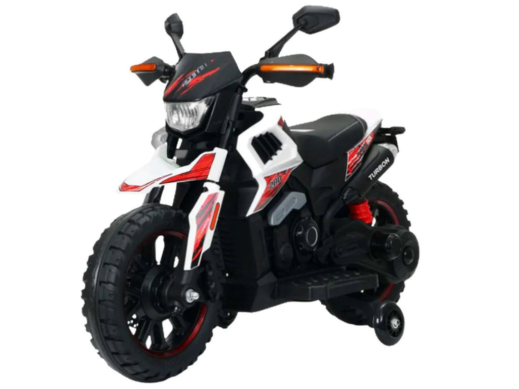 moto mega 12 volt bianca toysvaldichianasrl 