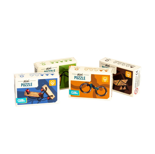 Albi - AH7 - Pocket Puzzles rompicapo in legno - 1 articolo