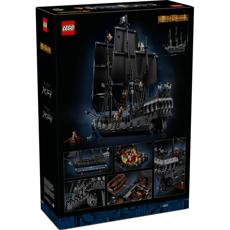 Nave pirata del Capitano Jack Sparrow - Lego Icons 10365